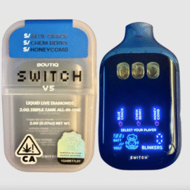 Blue Crack x Chem Berry x Honeycomb Boutiq Switch V5 Disposable