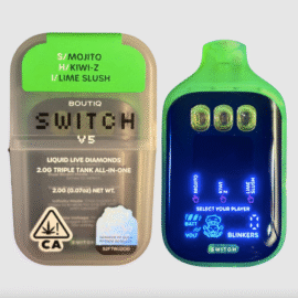 Mojito x Kiwi Z x Lime Slush Boutiq Switch V5 Disposable