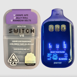 Grape Ape x Jelly Roll x Rainbow Belts Boutiq Switch V5 Disposable