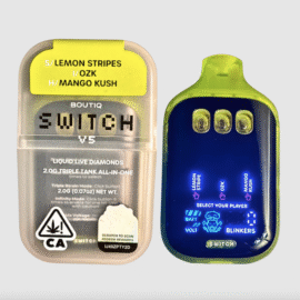 Lemon Stripes x OZK x Mango Kush Boutiq Switch V5 Disposable