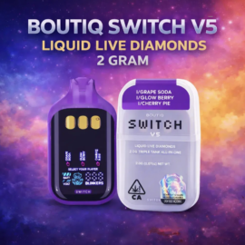 Grape Soda x Glowberry x Cherry Pie Boutiq Switch V5