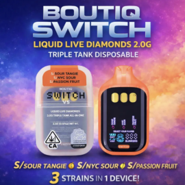 Sour Tangie x NYC Sour x Passion Fruit Boutiq Switch V5