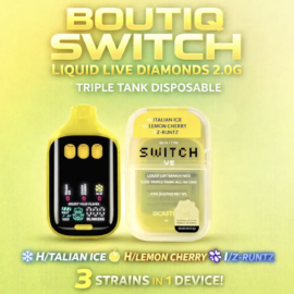 Boutiq Switch V5 Disposable (3 in 1) Italian Ice x Lemon Cherry x Z-Runtz